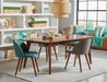Jedda Oval Dining Table Dark Walnut - Orbit Furniture (Richmond,BC)
