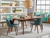 Jedda Oval Dining Table Dark Walnut - Orbit Furniture (Richmond,BC)