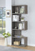 Joey 5-tier Bookcase Weathered Grey - Orbit Furniture (Richmond,BC)