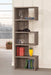 Joey 5-tier Bookcase Weathered Grey - Orbit Furniture (Richmond,BC)