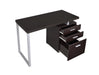 Brennan 3-drawer Office Desk Cappuccino - Orbit Furniture (Richmond,BC)
