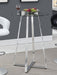 Zanella Glass Top Bar Table Chrome - Orbit Furniture (Richmond,BC)