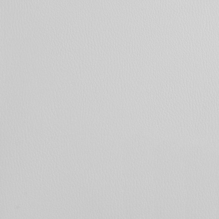 Bowman Round Upholstered Ottoman White - Orbit Furniture (Richmond,BC)