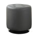 Bowman Round Upholstered Ottoman Grey - Orbit Furniture (Richmond,BC)
