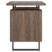 Lawtey Floating Top Office Desk Weathered Grey - Orbit Furniture (Richmond,BC)