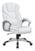 Kaffir Adjustable Height Office Chair White and Silver - Orbit Furniture (Richmond,BC)