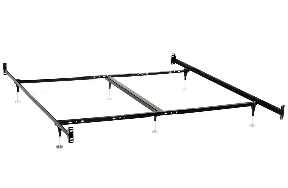 Esme California King, E.King, Queen, Twin Over Full Bed Frame Black - Orbit Furniture (Richmond,BC)