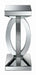Amalia Square End Table with Lower Shelf Clear Mirror - Orbit Furniture (Richmond,BC)