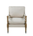 Dempsy Upholstered Accent Chair with Casters Beige - Orbit Furniture (Richmond,BC)