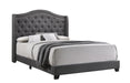 Sonoma Camel Back Eastern King Bed Grey - Orbit Furniture (Richmond,BC)