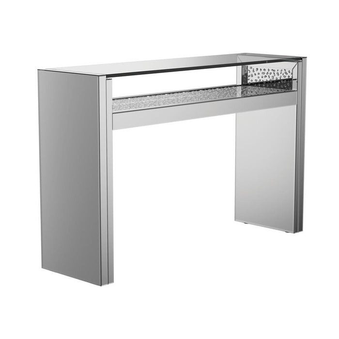 Edna 1-shelf Console Table Silver - Orbit Furniture (Richmond,BC)