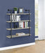 Elmcrest 40-inch Wall Shelf Black and Grey Driftwood - Orbit Furniture (Richmond,BC)