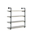 Elmcrest 40-inch Wall Shelf Black and Grey Driftwood - Orbit Furniture (Richmond,BC)