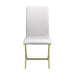 Carmelia Upholstered Side Chairs White (Set of 4) - Orbit Furniture (Richmond,BC)