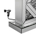 Carmen Geometric Base Table Lamp Silver - Orbit Furniture (Richmond,BC)