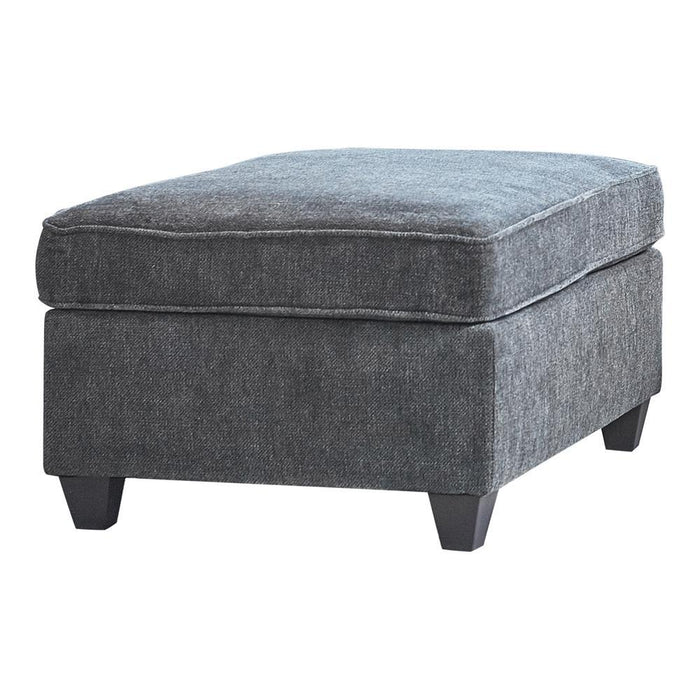 Mccord Upholstered Ottoman Dark Grey - Orbit Furniture (Richmond,BC)