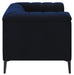 Chalet Tuxedo Arm Chair Blue - Orbit Furniture (Richmond,BC)