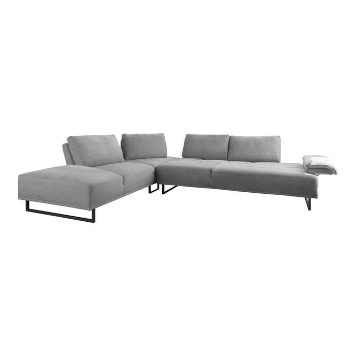 Arden 2-piece Adjustable Back Sectional Taupe - Orbit Furniture (Richmond,BC)
