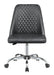Althea Upholstered Tufted Back Office Chair Grey and Chrome - Orbit Furniture (Richmond,BC)
