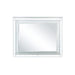 Gunnison Dresser Mirror with LED Lighting Silver Metallic - Orbit Furniture (Richmond,BC)