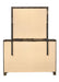 Woodmont Rectangle Dresser Mirror Rustic Golden Brown - Orbit Furniture (Richmond,BC)