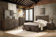 Woodmont 5-drawer Chest Rustic Golden Brown - Orbit Furniture (Richmond,BC)