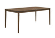 Wethersfield Dining Table with Clipped Corner Medium Walnut - Orbit Furniture (Richmond,BC)