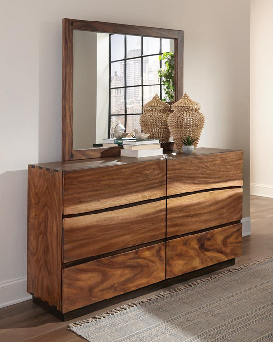 Winslow Dresser Mirror Smokey Walnut - Orbit Furniture (Richmond,BC)