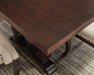 Brockway Trestle Dining Table Antique Java - Orbit Furniture (Richmond,BC)