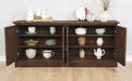 Brockway 4-door Server Antique Java - Orbit Furniture (Richmond,BC)