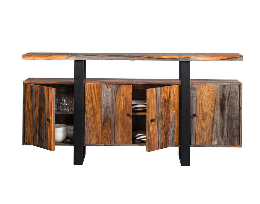 Ditman Server Grey and Black - Orbit Furniture (Richmond,BC)