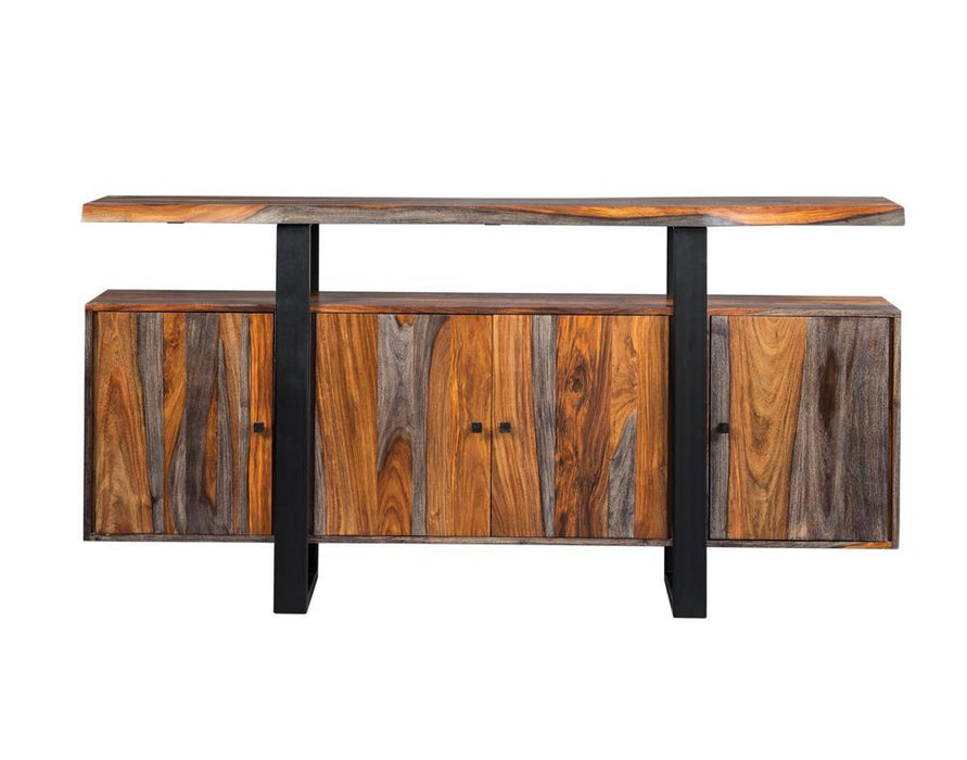Ditman Server Grey and Black - Orbit Furniture (Richmond,BC)