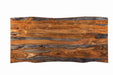 Ditman Live Edge Dining Table Grey Sheesham and Black - Orbit Furniture (Richmond,BC)
