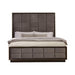Durango California King, Eastren King, & Queen Upholstered Bed Smoked Peppercorn and Grey - Orbit Furniture (Richmond,BC)