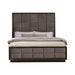 Durango California King, Eastren King, & Queen Upholstered Bed Smoked Peppercorn and Grey - Orbit Furniture (Richmond,BC)