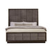 Durango California King, Eastren King, & Queen Upholstered Bed Smoked Peppercorn and Grey - Orbit Furniture (Richmond,BC)