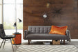 Sommer Tufted Sofa Bed Grey - Orbit Furniture (Richmond,BC)