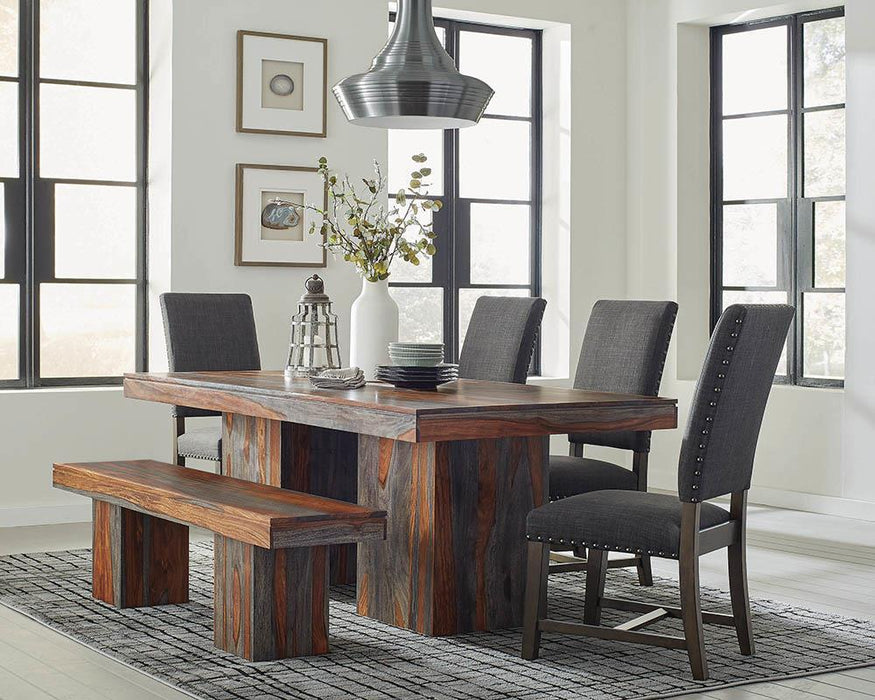 Twain Upholstered Side Chairs Beige (Set of 2) - Orbit Furniture (Richmond,BC)