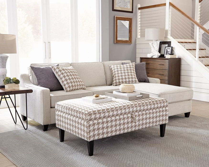 Mcloughlin Upholstered Sectional Platinum - Orbit Furniture (Richmond,BC)