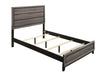 Watson Full & Twin Panel Bed Grey Oak - Orbit Furniture (Richmond,BC)