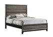 Watson Full & Twin Panel Bed Grey Oak - Orbit Furniture (Richmond,BC)