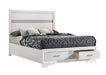 Miranda Full & Twin Storage Bed White - Orbit Furniture (Richmond,BC)