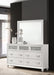 Barzini 7-drawer Dresser White - Orbit Furniture (Richmond,BC)