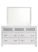 Barzini Rectangle Dresser Mirror White - Orbit Furniture (Richmond,BC)