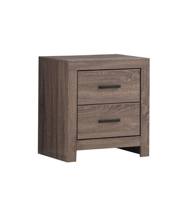Brantford 2-drawer Nightstand Barrel Oak - Orbit Furniture (Richmond,BC)