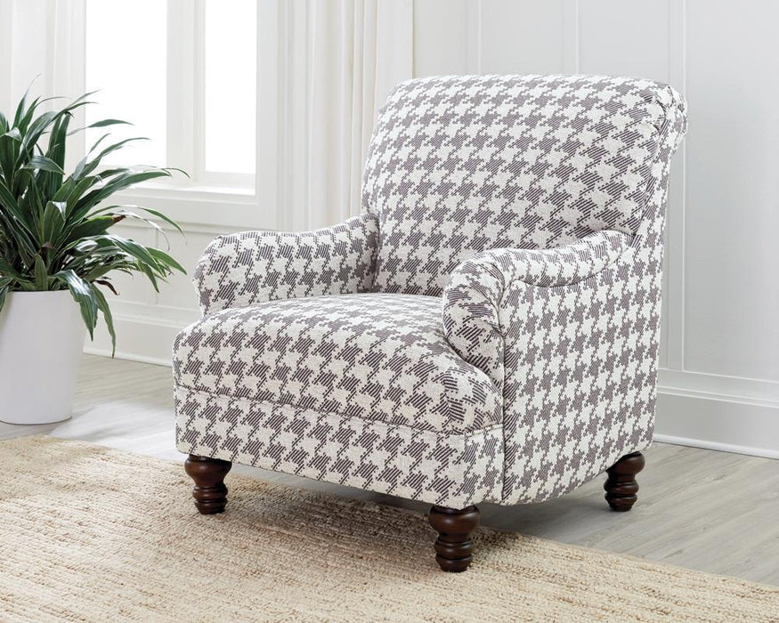 Glenn Upholstered Accent Chair Grey - Orbit Furniture (Richmond,BC)