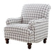 Glenn Upholstered Accent Chair Grey - Orbit Furniture (Richmond,BC)