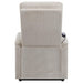 Henrietta Power Lift Recliner with Storage Pocket Beige - Orbit Furniture (Richmond,BC)