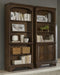 Hartshill 5-shelf Bookcase Burnished Oak - Orbit Furniture (Richmond,BC)