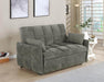 Cotswold Tufted Cushion Sleeper Sofa Bed Light Grey & Dark Grey - Orbit Furniture (Richmond,BC)